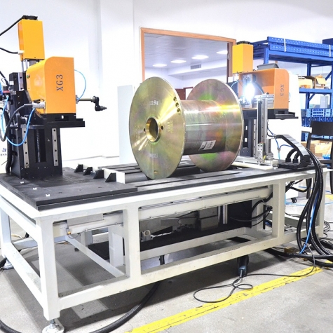 全自動稱重打標(biāo)機(jī)-自動稱重，數(shù)據(jù)實時傳輸，激光定位，雙面自動打標(biāo)